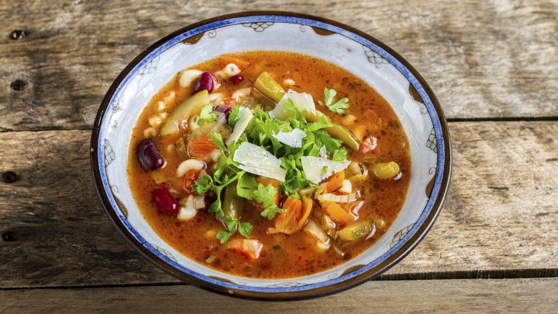 Feurig: Mexikanische Minestrone