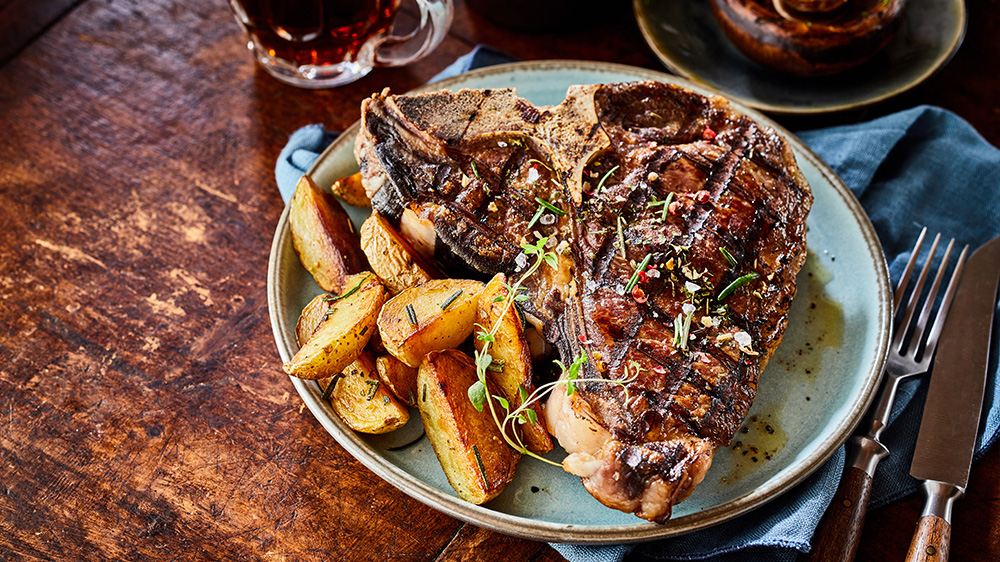 Klassisches Porterhouse Steak