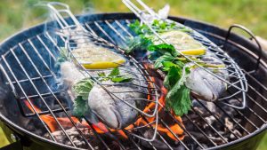 Fisch auf dem Grill