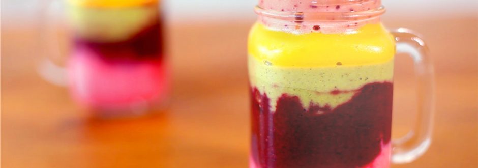 Regenbogen-Smoothie