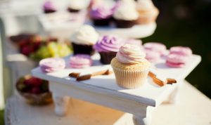 Suesse Cupcakes mit Sahne sind ab und zu erlaubt.