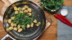 Gnocchi mit Zitrone und Ruccola