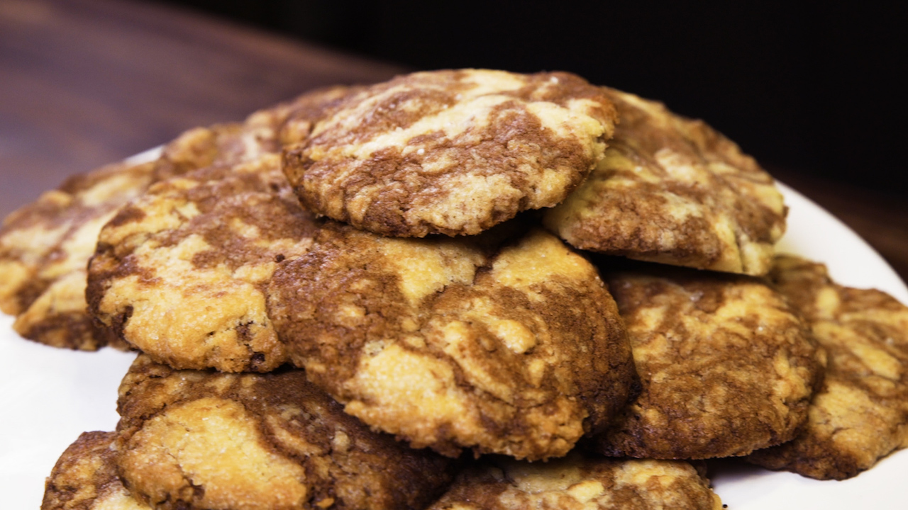 Salted Nutella Cookies