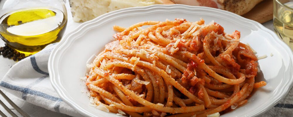 Amatriciana mit Speck