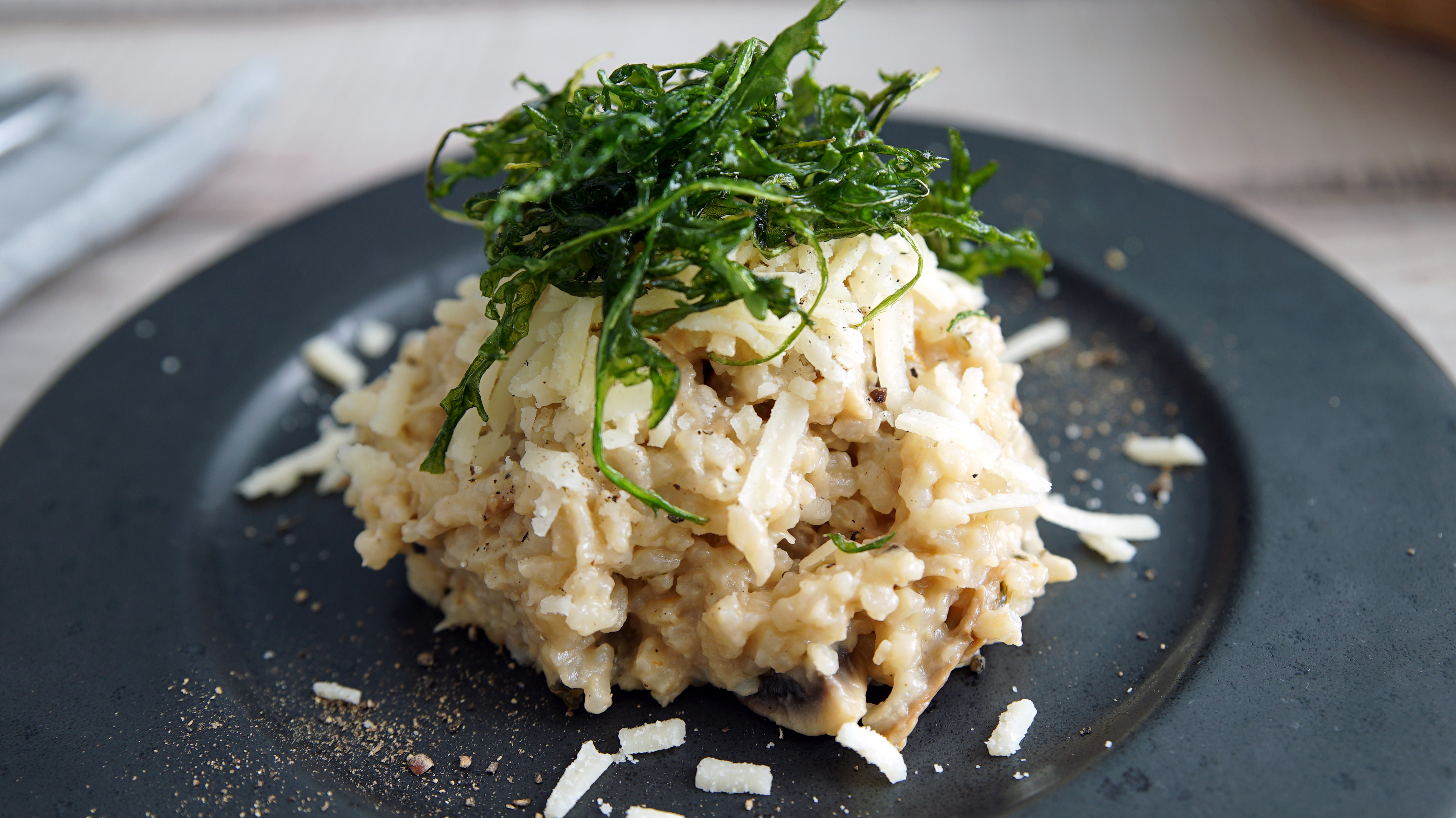 Pilzrisotto