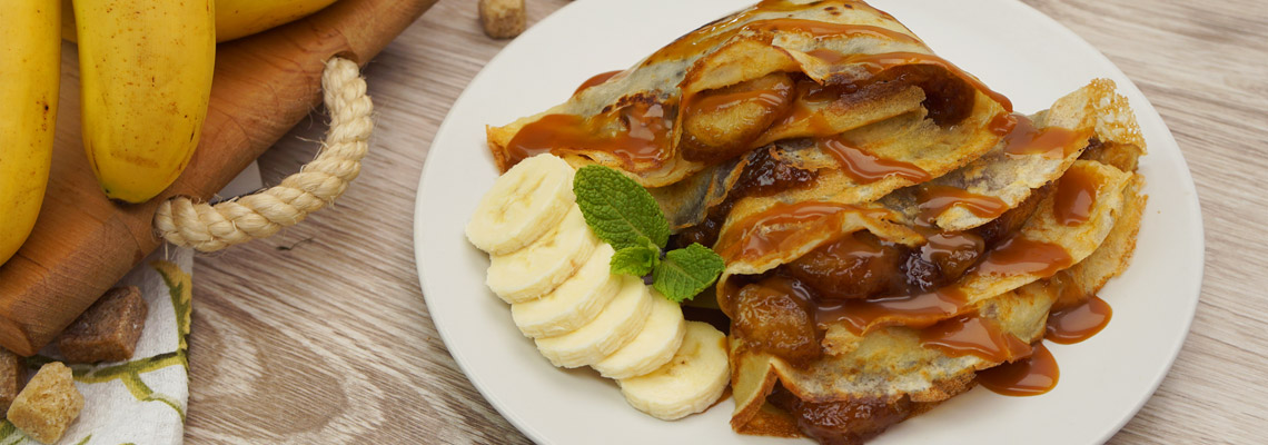 Bananen Pancakes