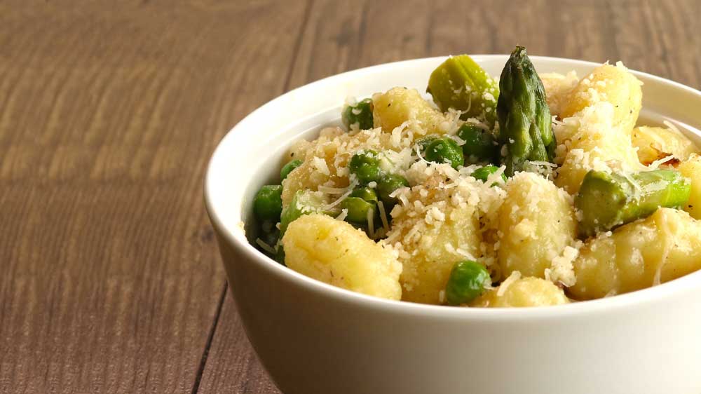 Gnocchi mit Spargel