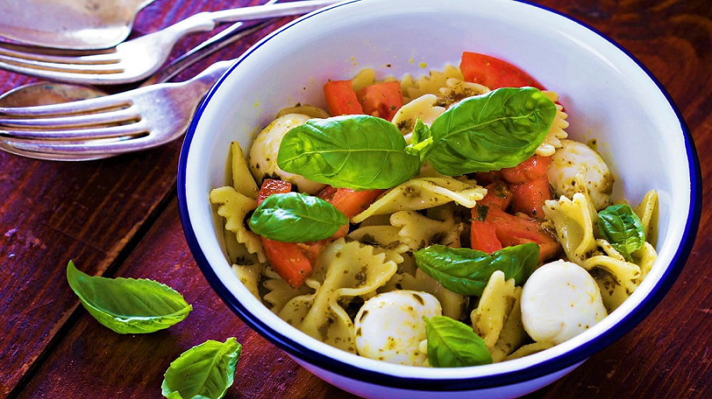 Nudelsalat Caprese