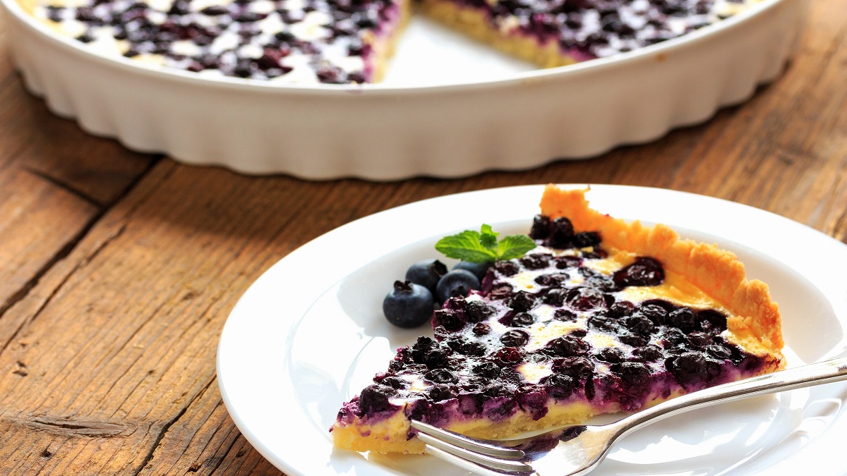 Blaubeer Tarte