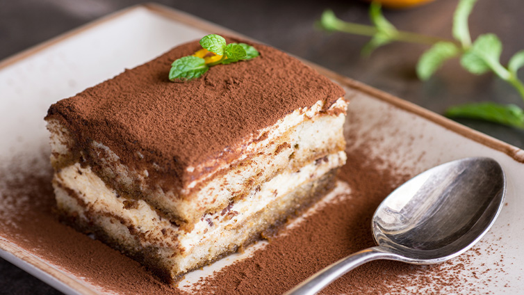 Tiramisu ohne Ei