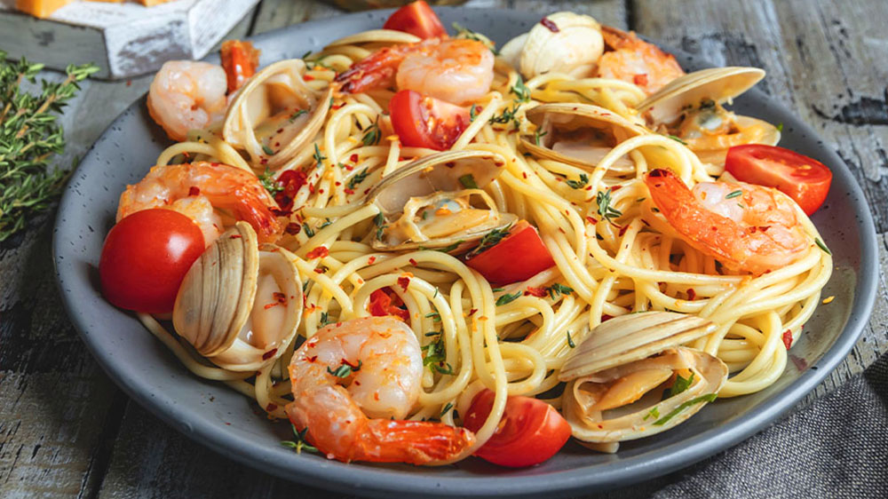 Frutti di Mare mit Seafood