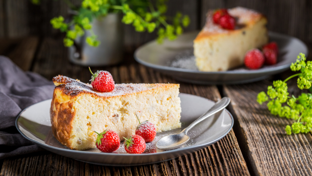 Low-Carb-Käsekuchen