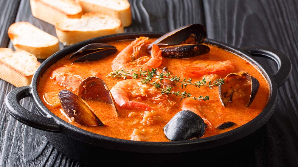 Rezept für original Bouillabaisse