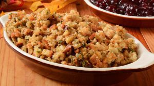 Stuffing für den Thanksgiving Truthahn