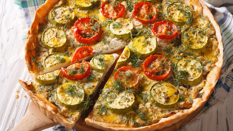 Zucchini-Quiche