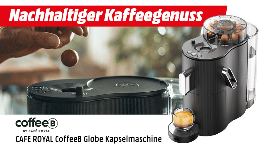 CoffeeB Nachhaltige Kapselmaschine