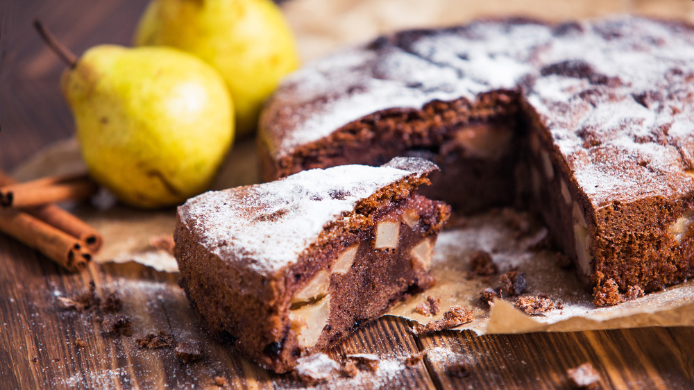 Schoko-Birnenkuchen