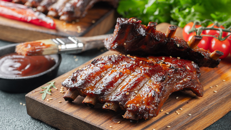 Spareribs mit Marinade aus dem Backofen