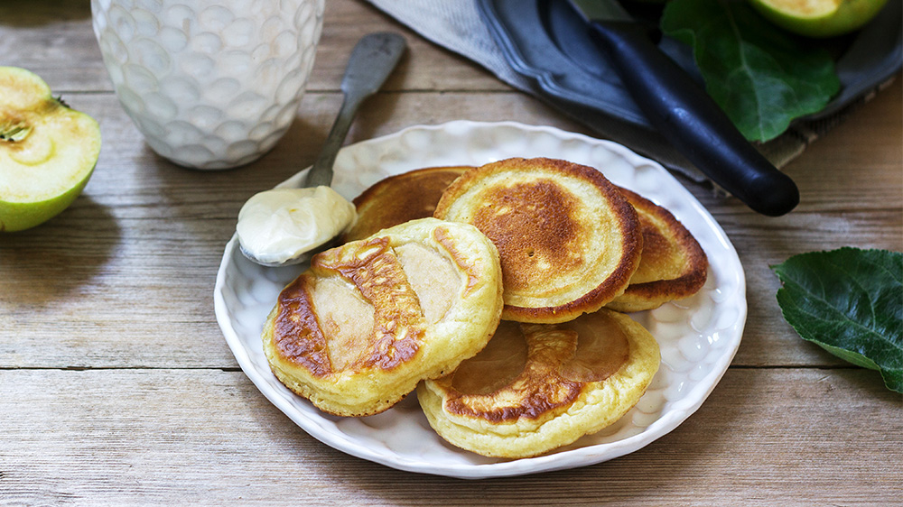 Apfel-Blinis