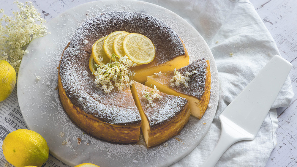 Käsekuchen ohne Boden