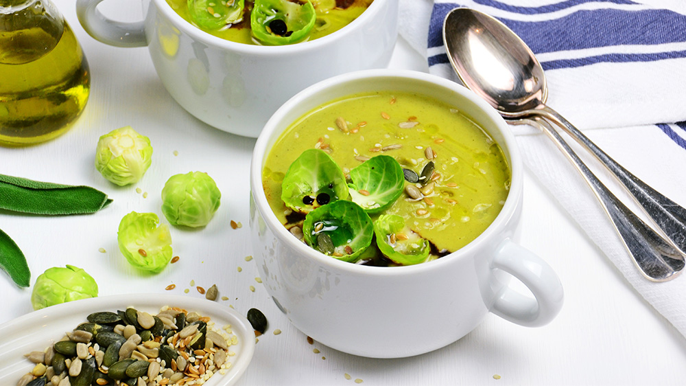 Cremige Rosenkohlsuppe